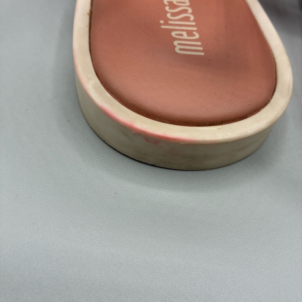 Melissa Boemia Jelly Sandals Women’s 8 Nude Pink Open Toe Slip On - Picture 8 of 9